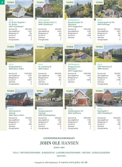 Annonce for  John Ole Hansen