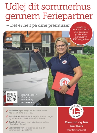 Annonce for  EDC Mæglerne Falster Aps