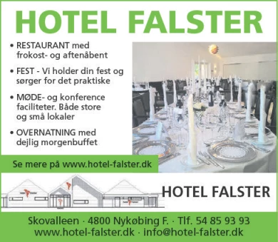 Annonce for  Hotel Falster