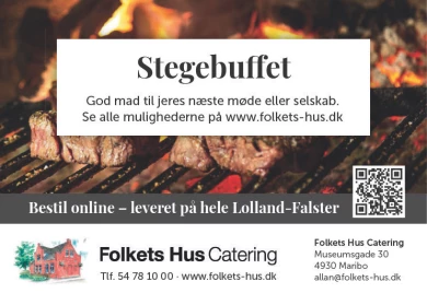 Annonce for  Folkets Hus Catering