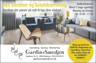 Annonce for  Gardin Smedjen