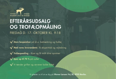 Annonce for  Maribo Jagt & Natur I/S
