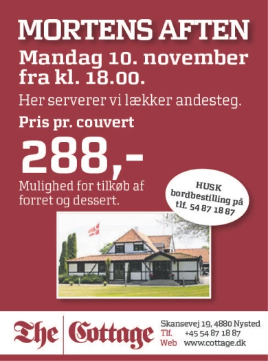 Annonce for  The Cottage
