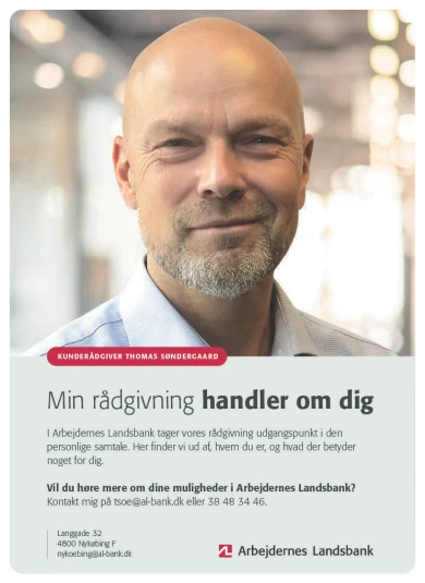 Annonce for  Arbejdernes Landsbank