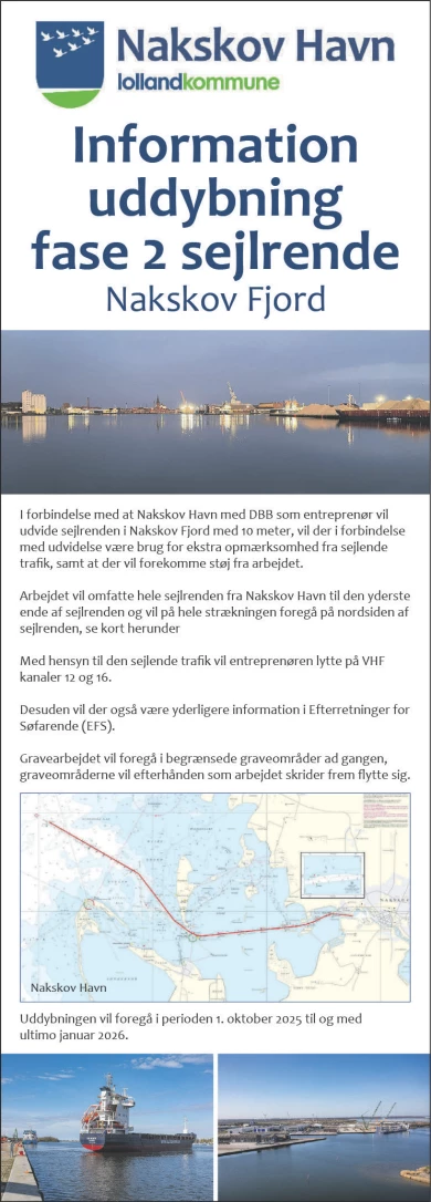 Annonce for  Nakskov Havn