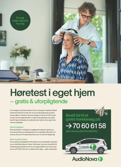 Annonce for  Sonova Retail Denmark A/S