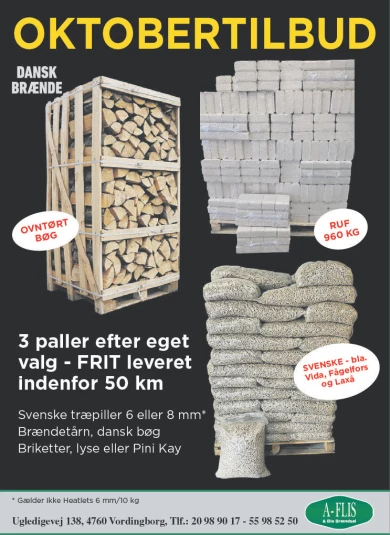 Annonce for  Ørslev Biobrændsel