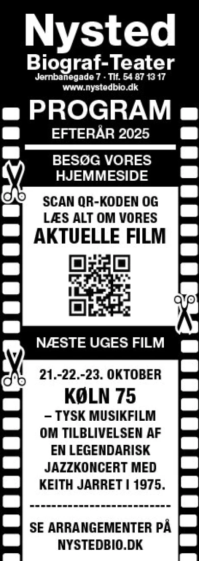 Annonce for  Nysted Biograf Teater