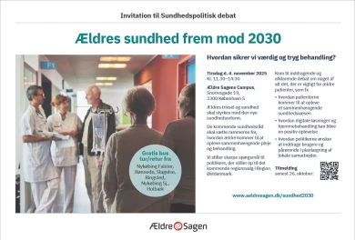 Annonce for  Ældresagen