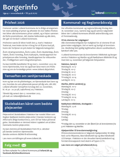 Annonce for  Lolland Kommune