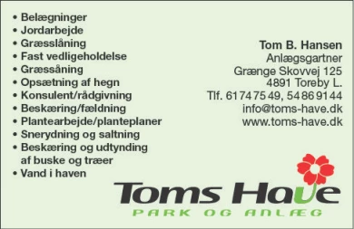 Annonce for  Toms Have