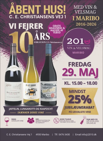 Annonce for  2010 Vin & Velsmag